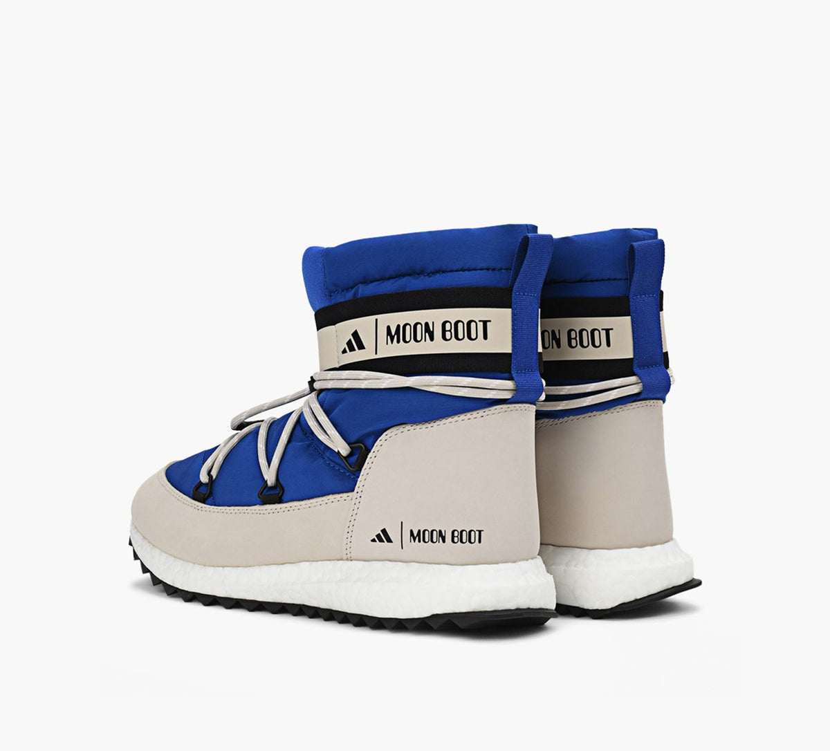 ADIDAS BOTTESMOONBOOST en BLEU vue 3