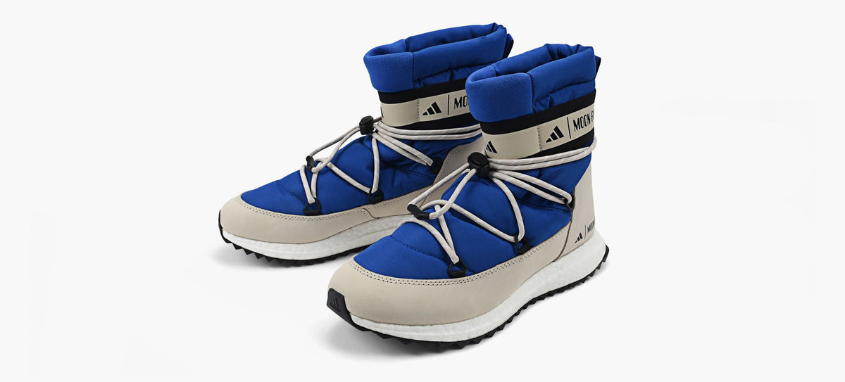 ADIDAS BOTTESMOONBOOST en BLEU vue 4