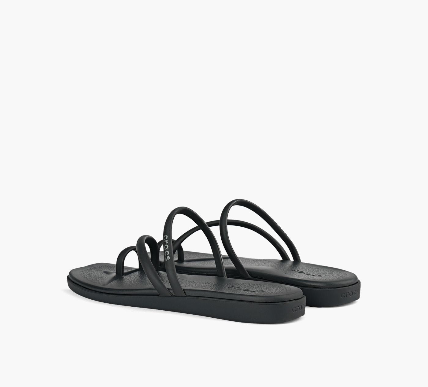 CROCS SANDALEBOUCLELORTEILMIAMI en NOIR vue 3