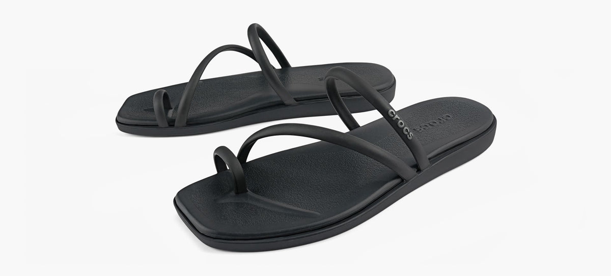 CROCS SANDALEBOUCLELORTEILMIAMI en NOIR vue 4