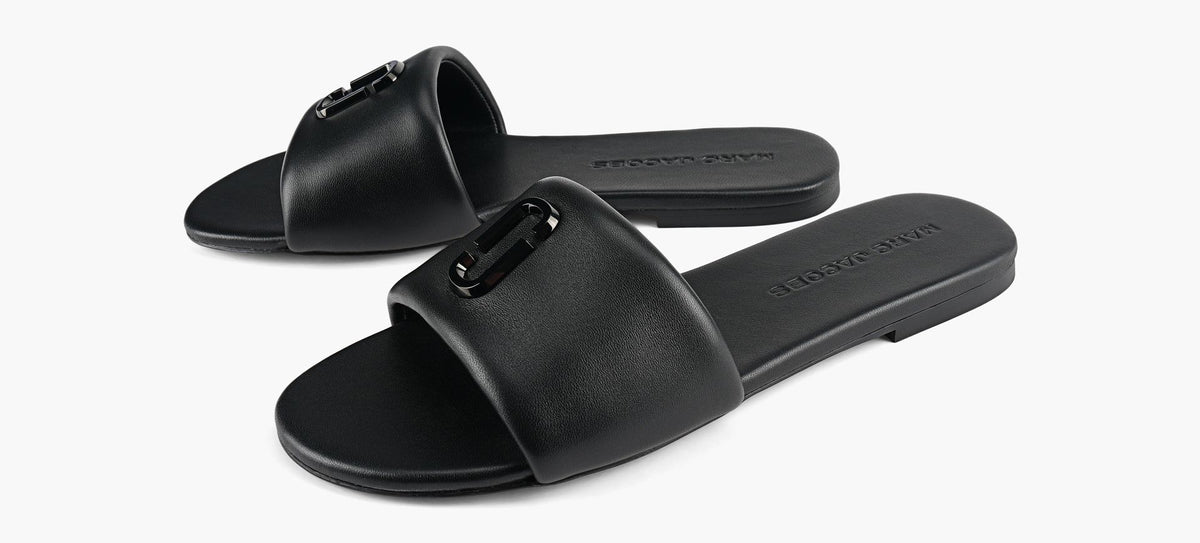 MARC JACOBS SANDALETHESNAPSHOT en NOIR vue 4