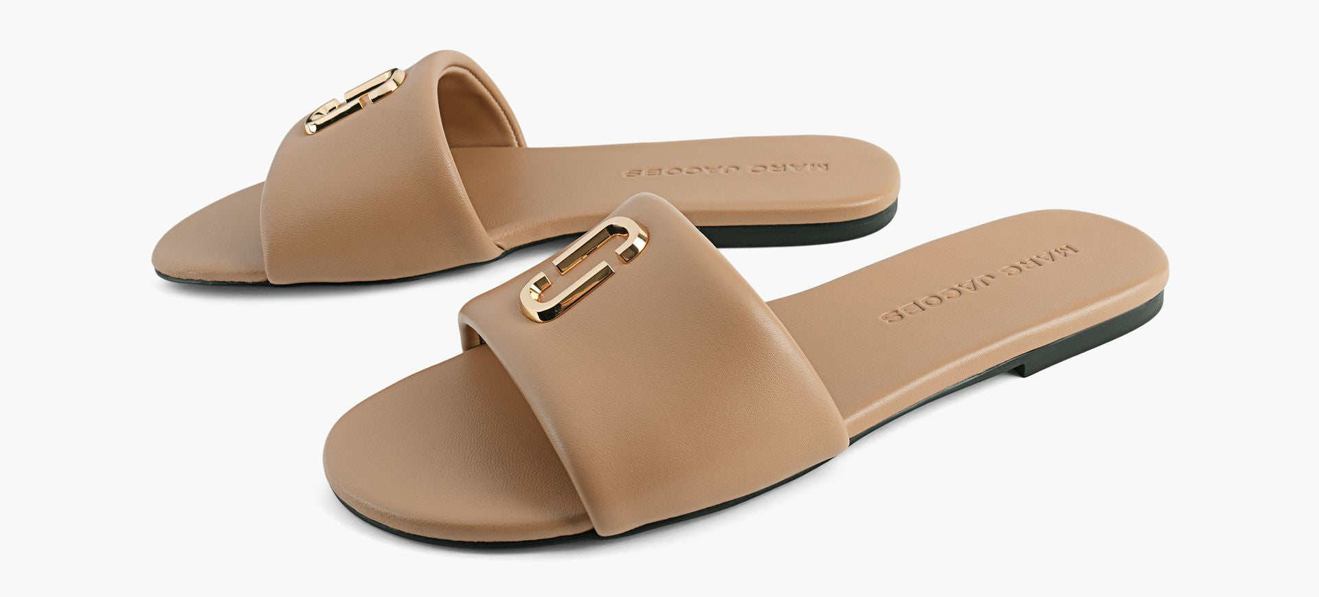 MARC JACOBS SANDALETHESNAPSHOT en BRUN vue 4