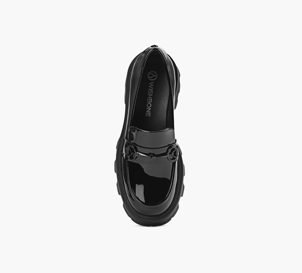WISHBONE EMBERLOAFER in BLACK view 1c
