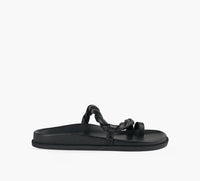 BROWNS COUTURE WISTERIASANDAL in BLACK
