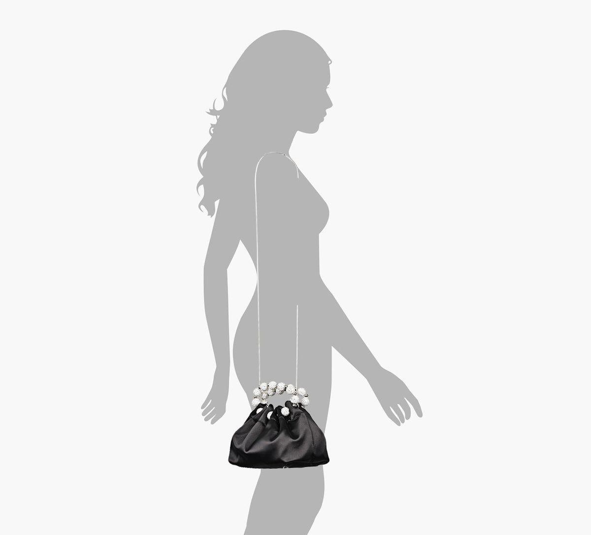 BROWNS COUTURE GARDENIA in BLACK view 2