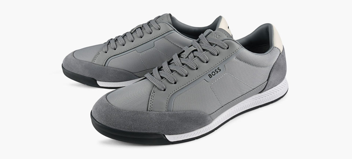 BOSS BASKETPROFILBASNITAN en GRIS vue 4