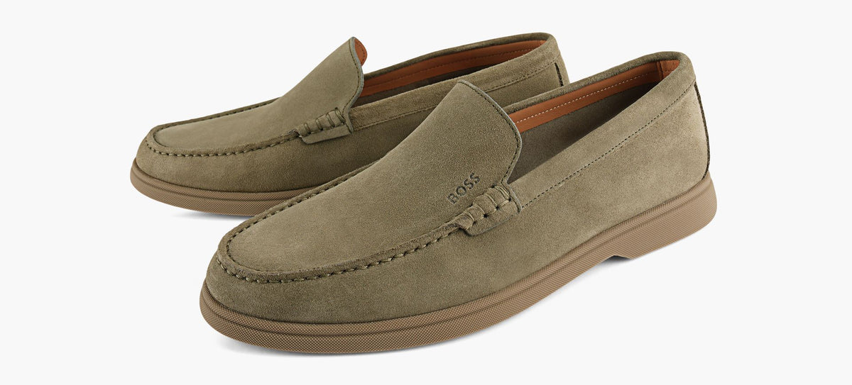 BOSS SIENNELOAFER in KHAKI view 4