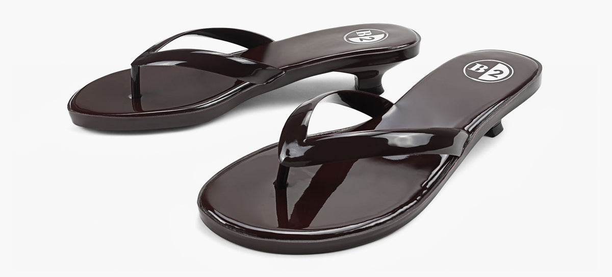 B2 SOTOFLIPFLOP in BROWN view 4