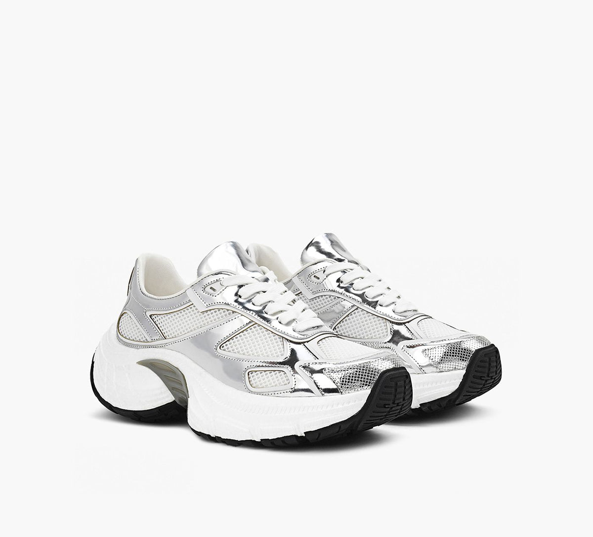WISHBONE YULIA en ARGENT vue 2