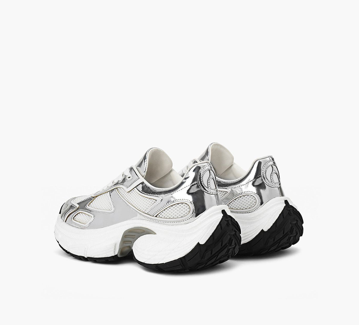 WISHBONE YULIA en ARGENT vue 3