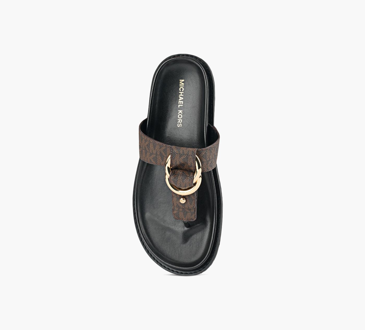 MICHAEL KORS TONGJADEN en BRUN vue 1c