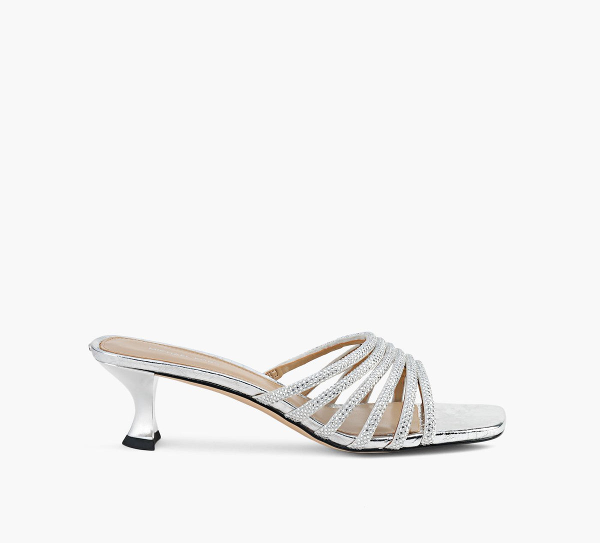 MICHAEL KORS SANDALEMINITALONHAISLEY en ARGENT