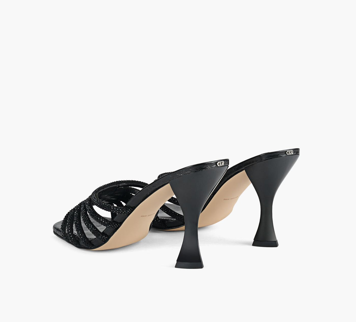 MICHAEL KORS HAISLEYHIGHSANDAL in BLACK view 3