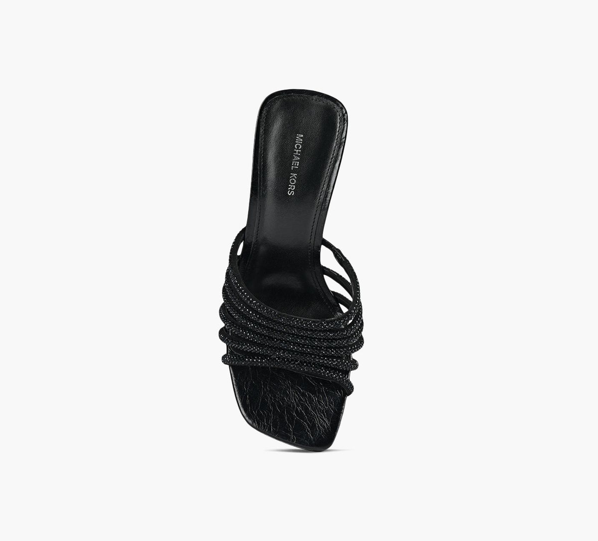 MICHAEL KORS HAISLEYHIGHSANDAL in BLACK view 1c