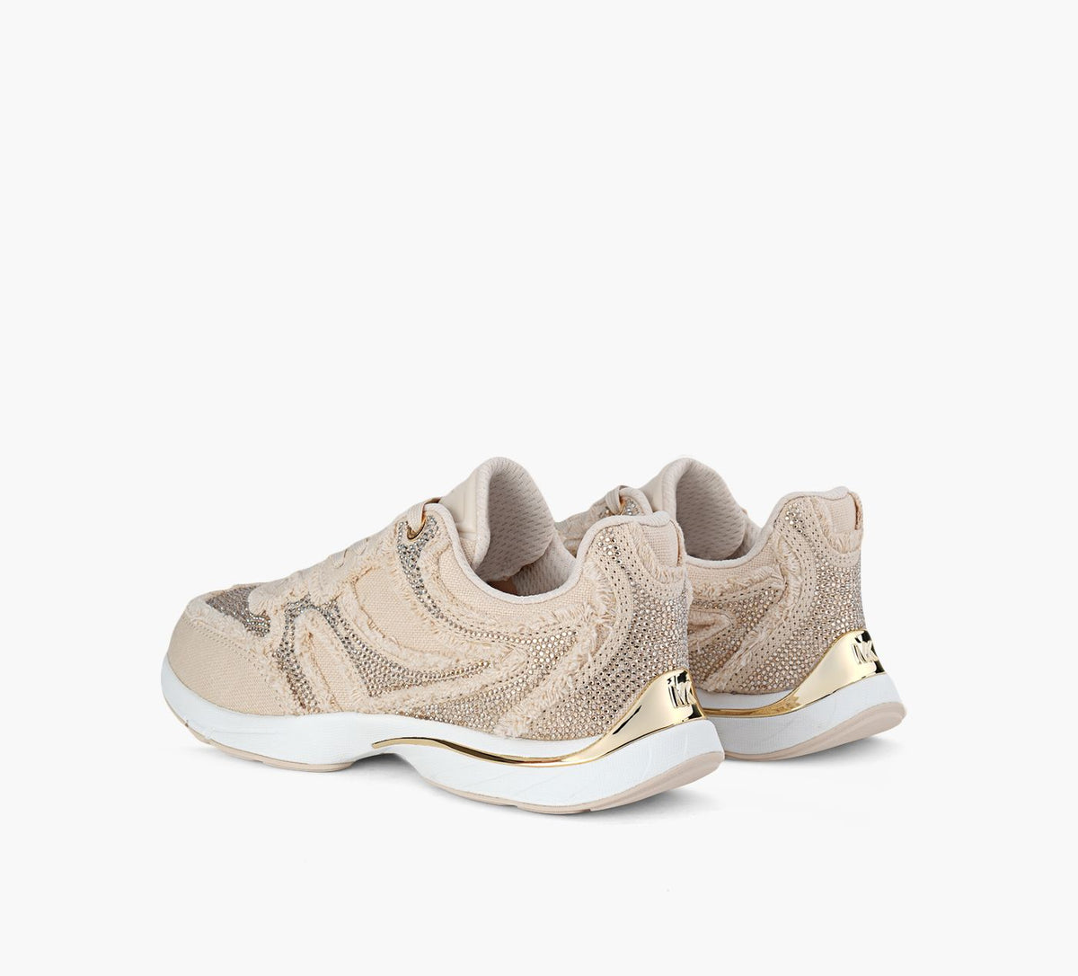 MICHAEL KORS BASKETTRAINER en ROSE PALE vue 3