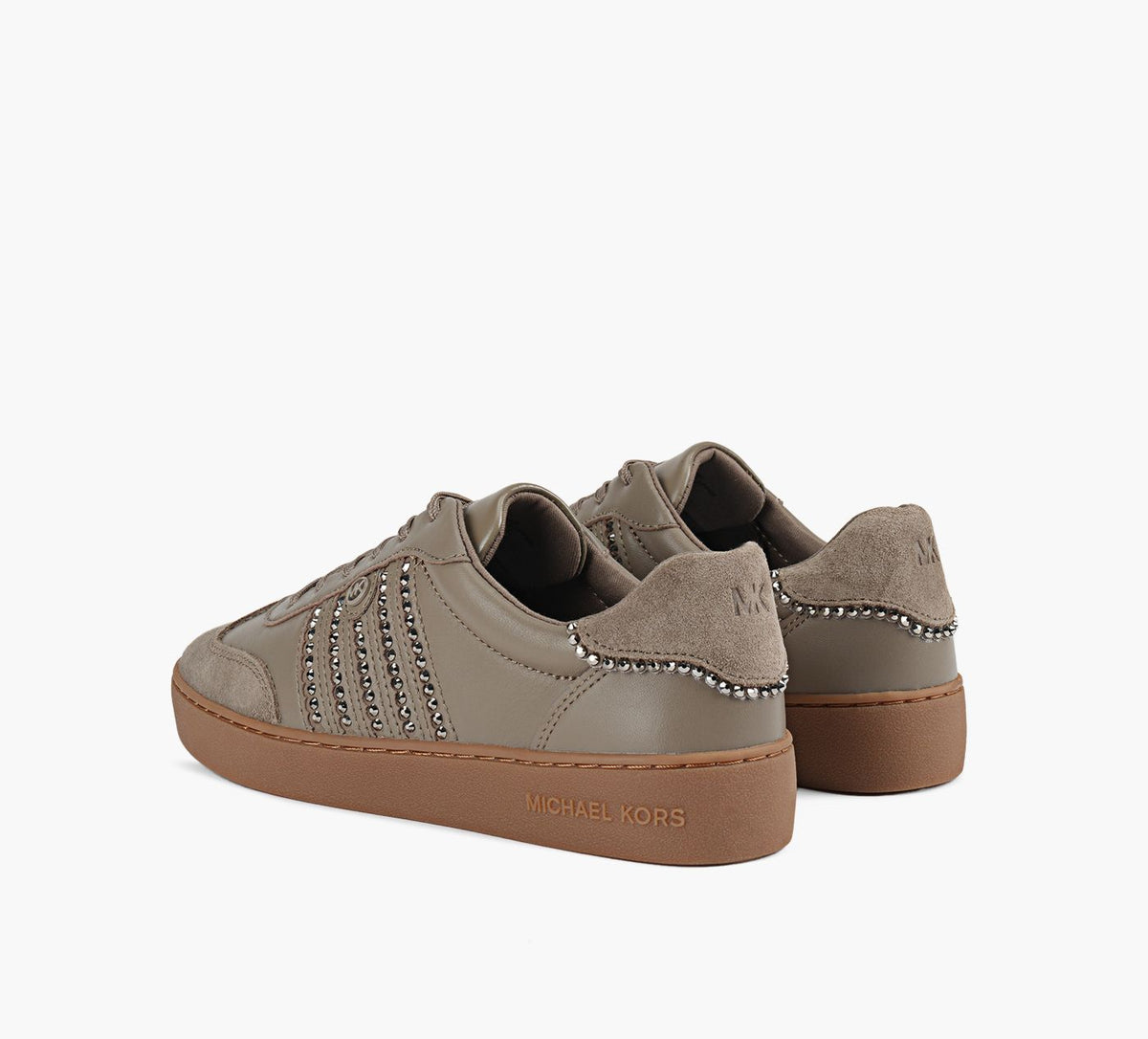 MICHAEL KORS BASKETLACETSSCOTTY en TAUPE vue 3