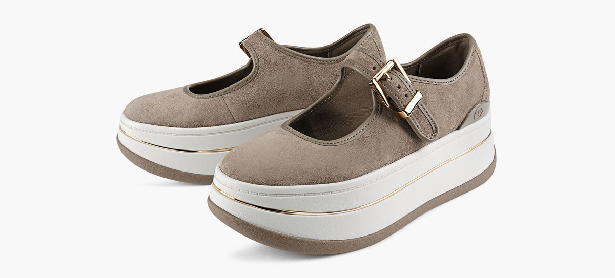 MICHAEL KORS MARYJANEHAYES en TAUPE vue 4
