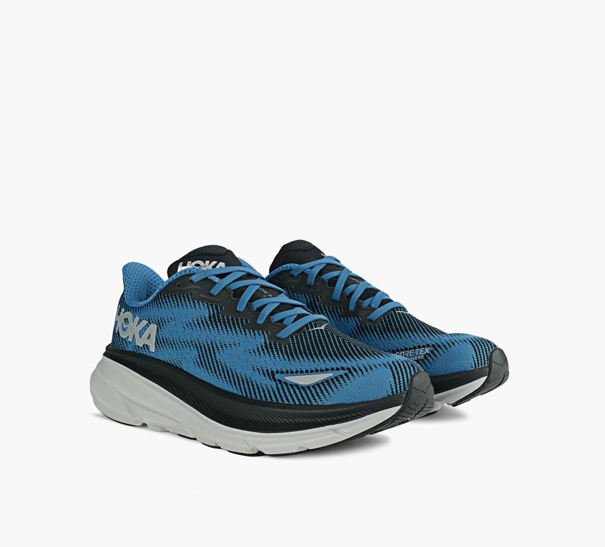 HOKA CLIFTON9GTX in BLUE view 2