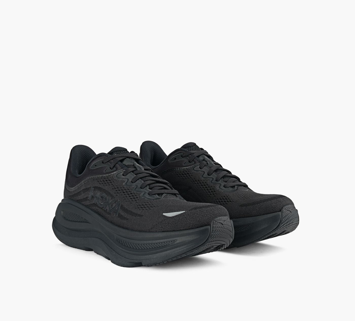 Hoka | BONDI 9 WIDE | BLACK/BLACK | Men – Browns Shoes