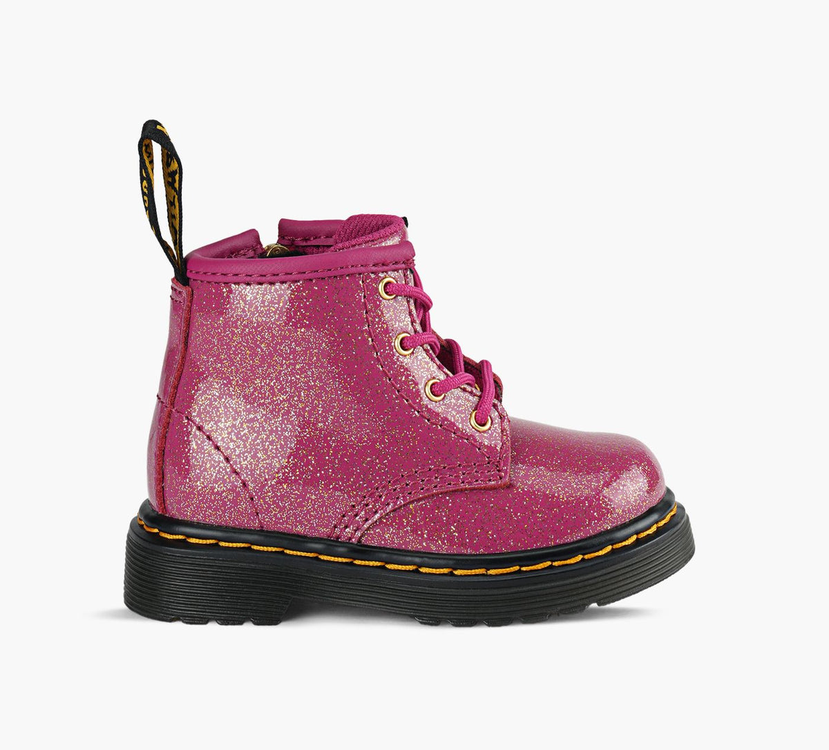 DR. MARTENS 1460GLITTER in FUCHSIA