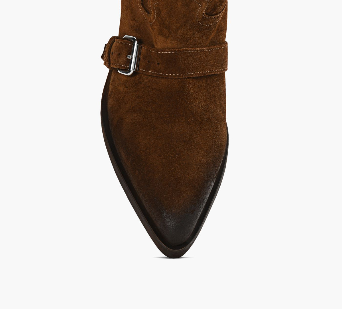 ELENA IACHI AGATEBOOT in TAN view 1c