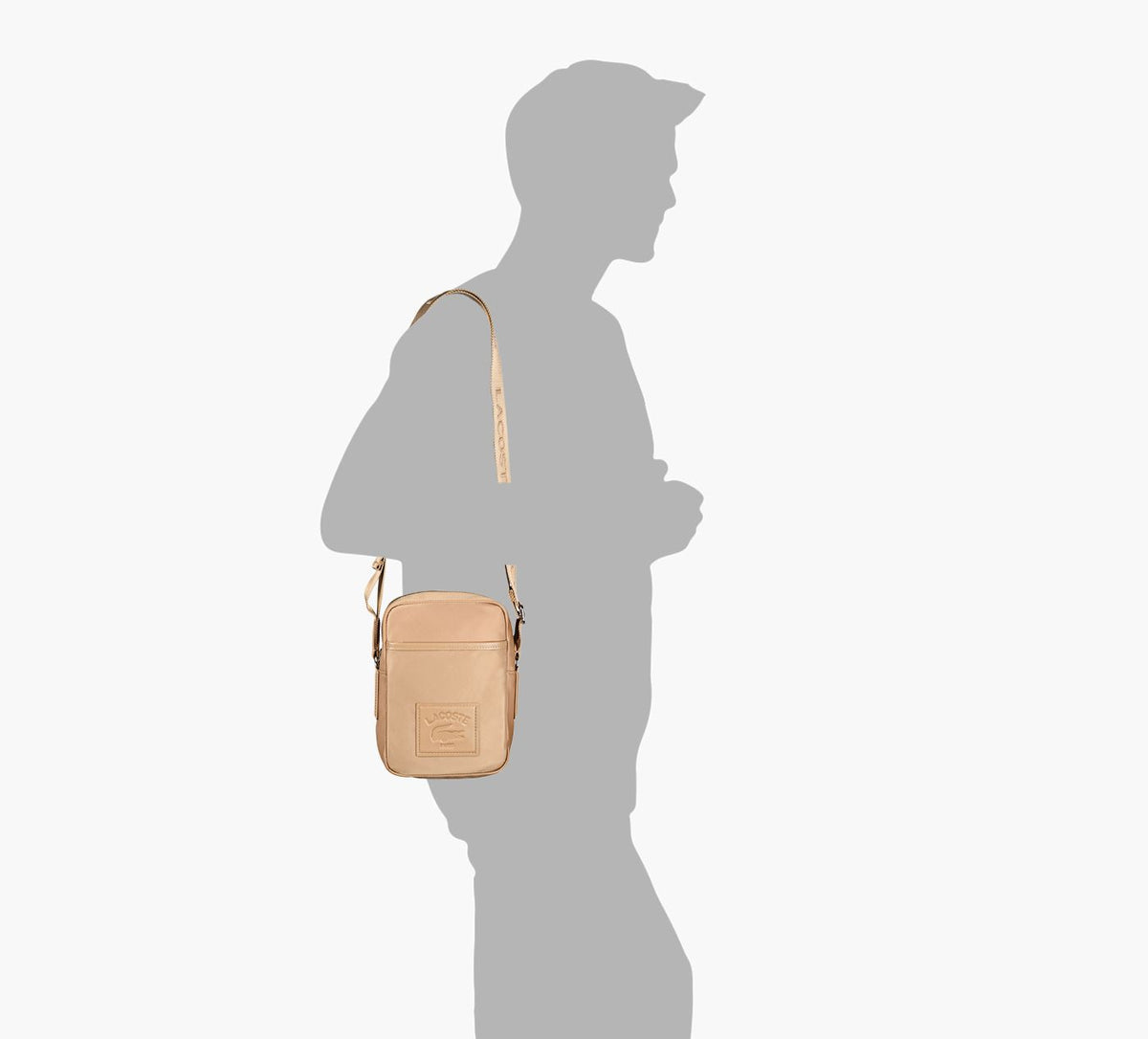 LACOSTE SACCAMRAVERTICAL en BEIGE vue 2