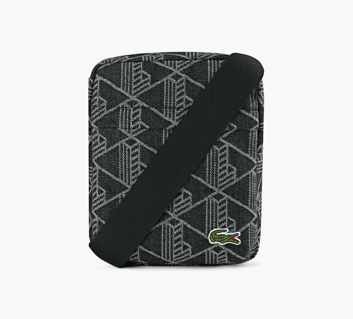 LACOSTE THEBLENDVERTICALCAMERABAG in BLACK