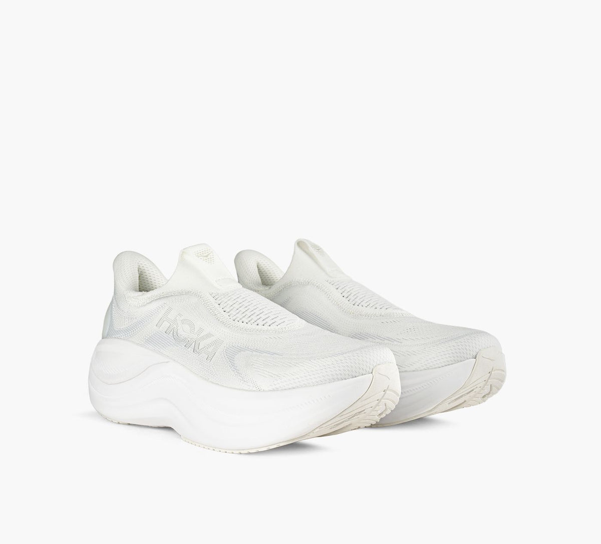 HOKA SKYWARDLACELESS in WHITE view 2