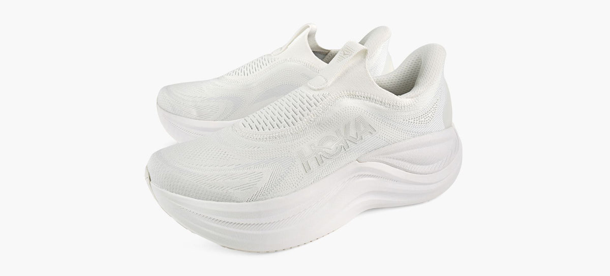 HOKA SKYWARDLACELESS in WHITE view 4