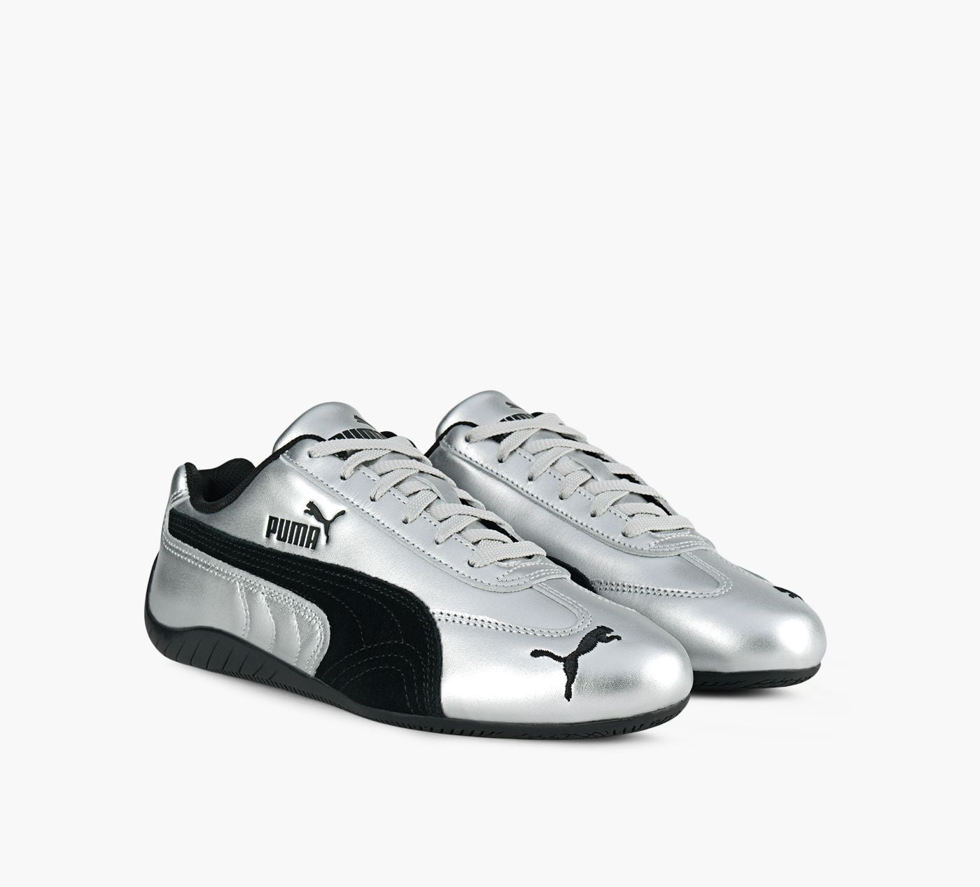 PUMA BASKETSSPEEDCATOG en ARGENT vue 2
