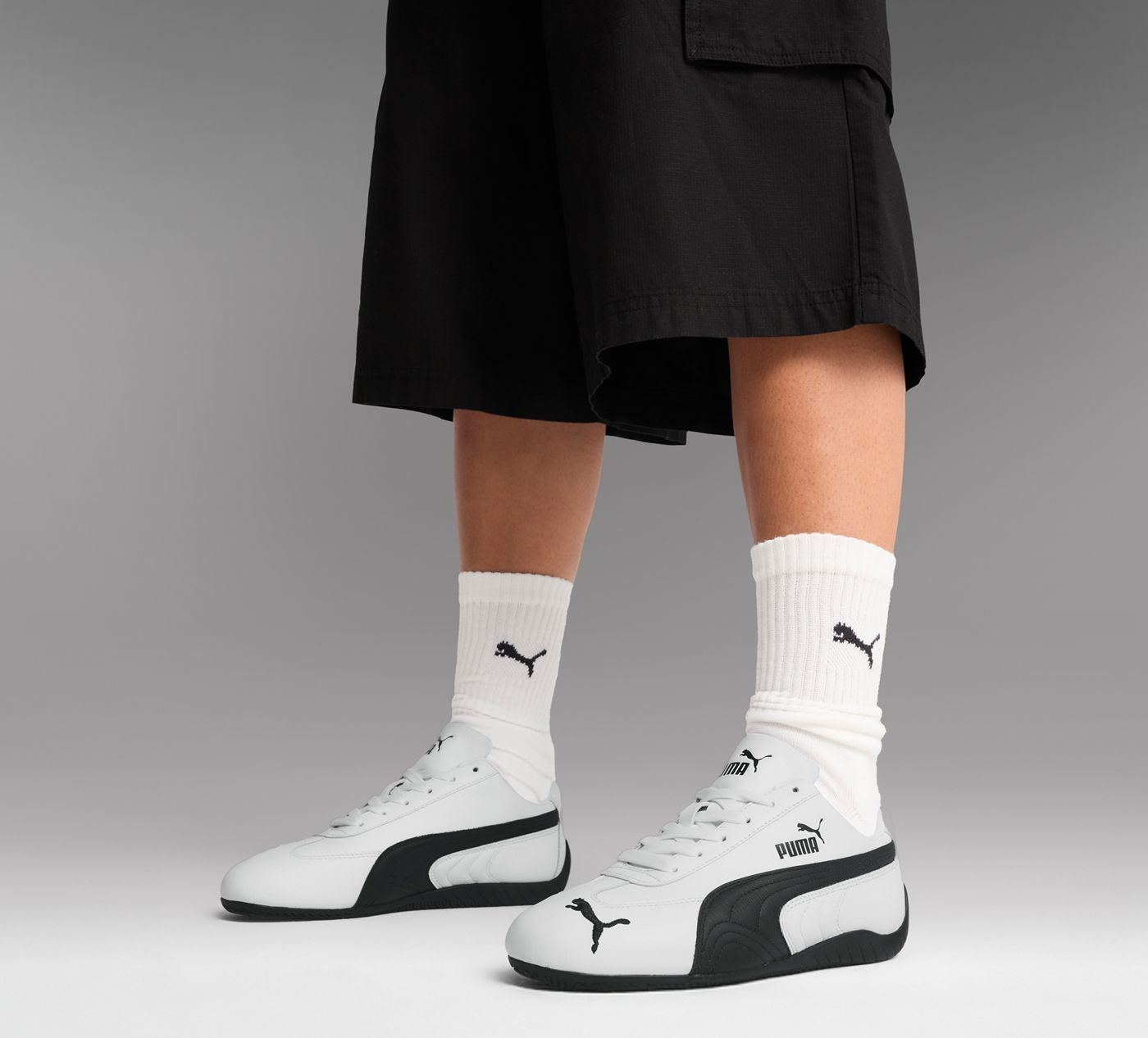 PUMA BASKETSSPEEDCATOG en BLANC vue 8