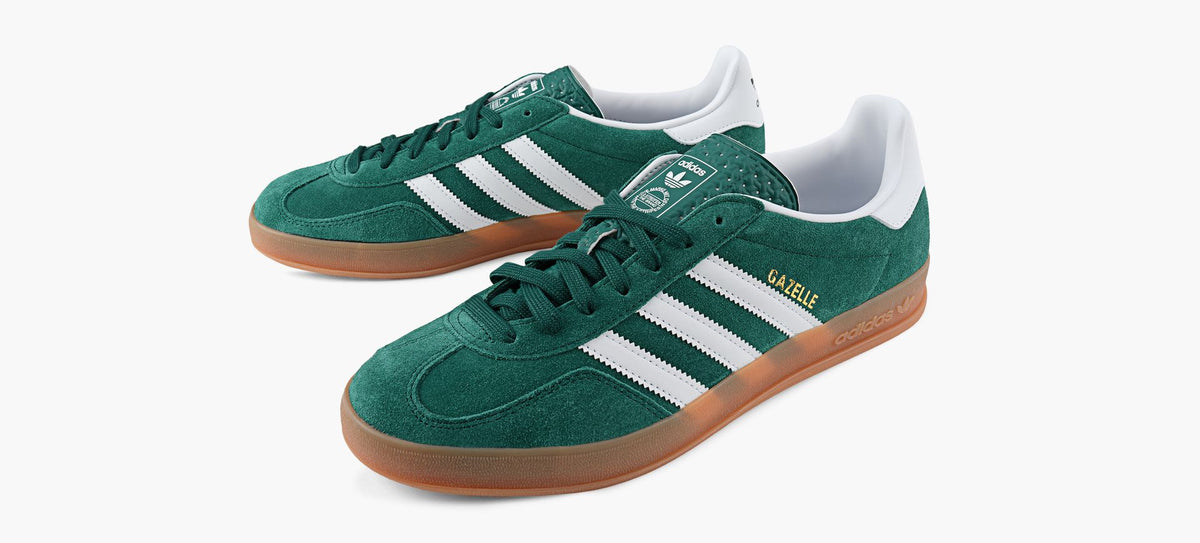 ADIDAS GAZELLEINDOOR in GREEN view 4