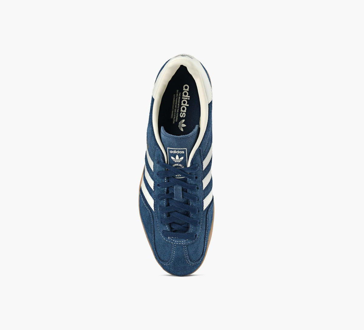 ADIDAS BASKETGAZELLEINDOOR en BLEU vue 1c
