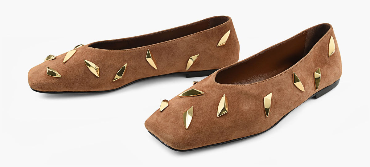 MIMOSA PERIDOTSTUDFLAT in TAN view 4