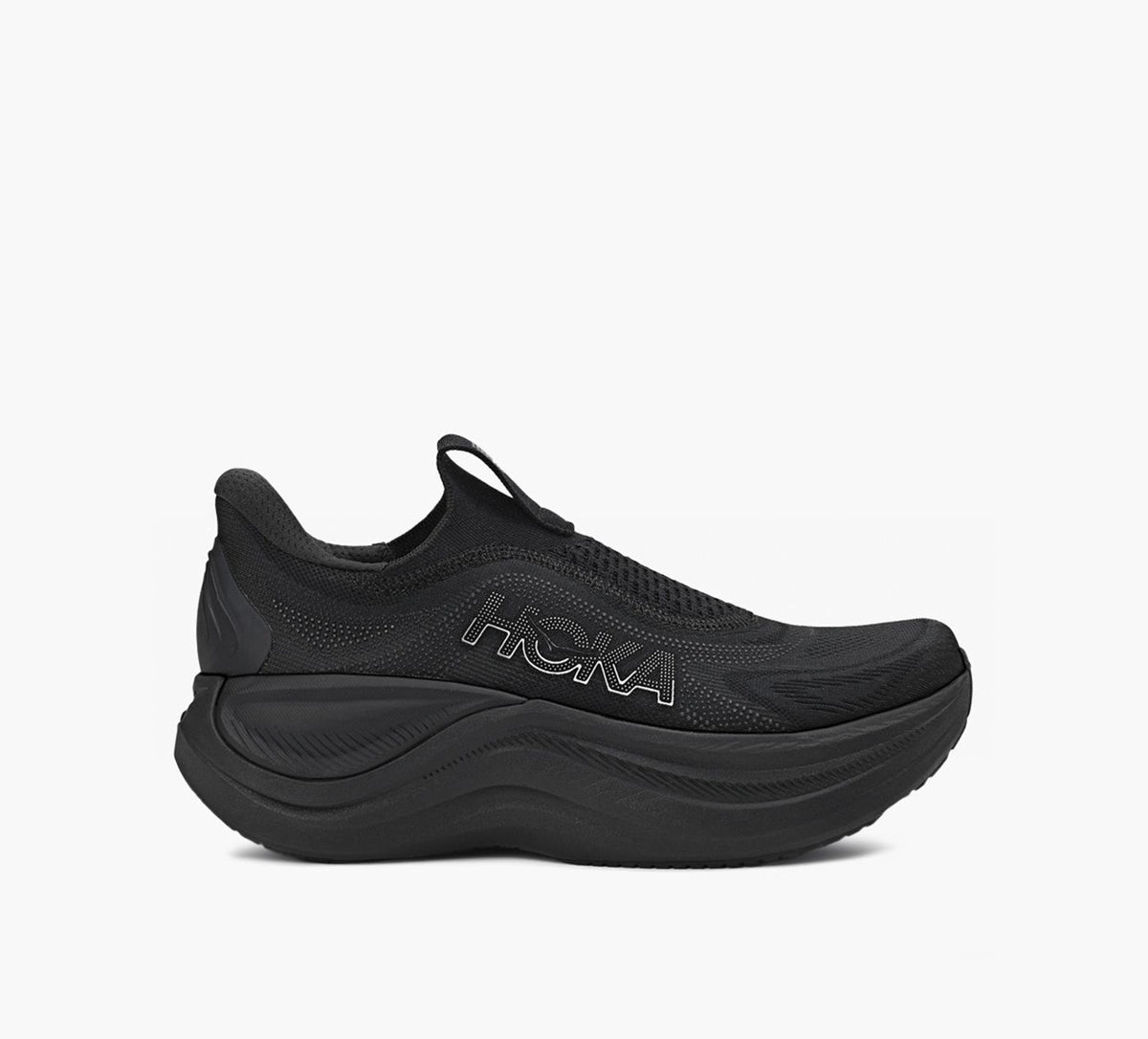 HOKA SKYWARDLACELESS in BLACK