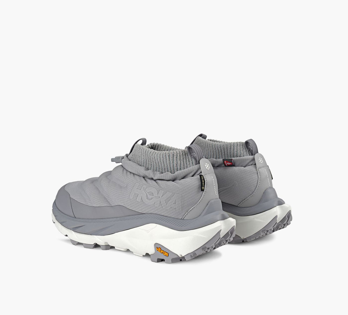 HOKA KAHA2FROSTMOCGTX en GRIS vue 3