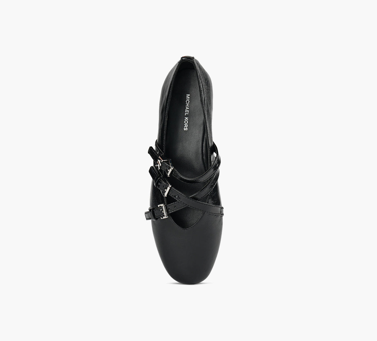 MICHAEL KORS BALLERINEINDYFLEX en NOIR vue 1c