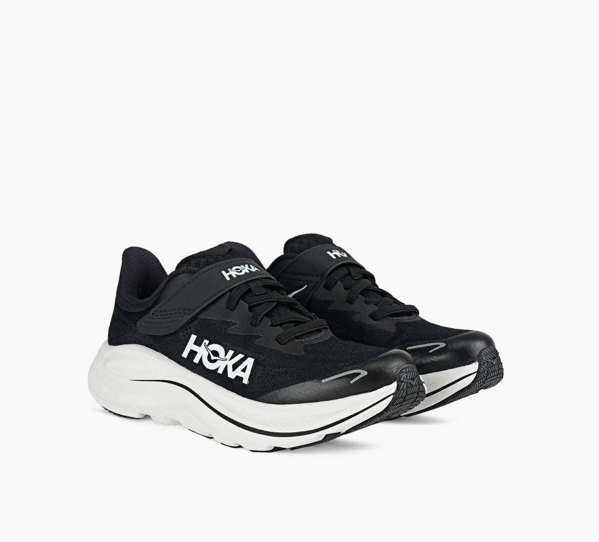 HOKA CLIFTON10 in BLACK view 2