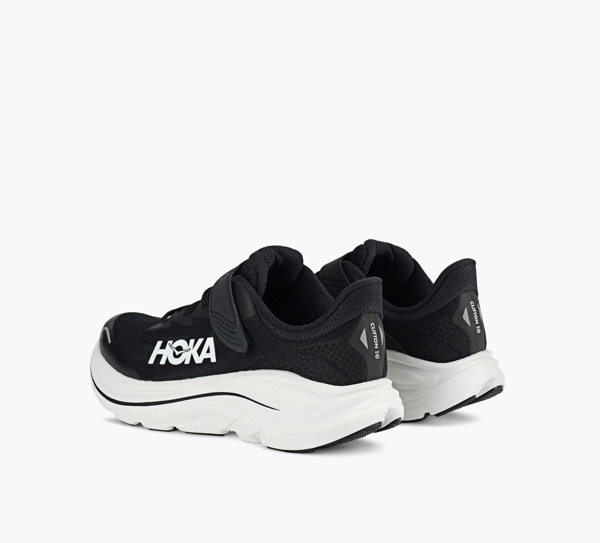 HOKA CLIFTON10 in BLACK view 3