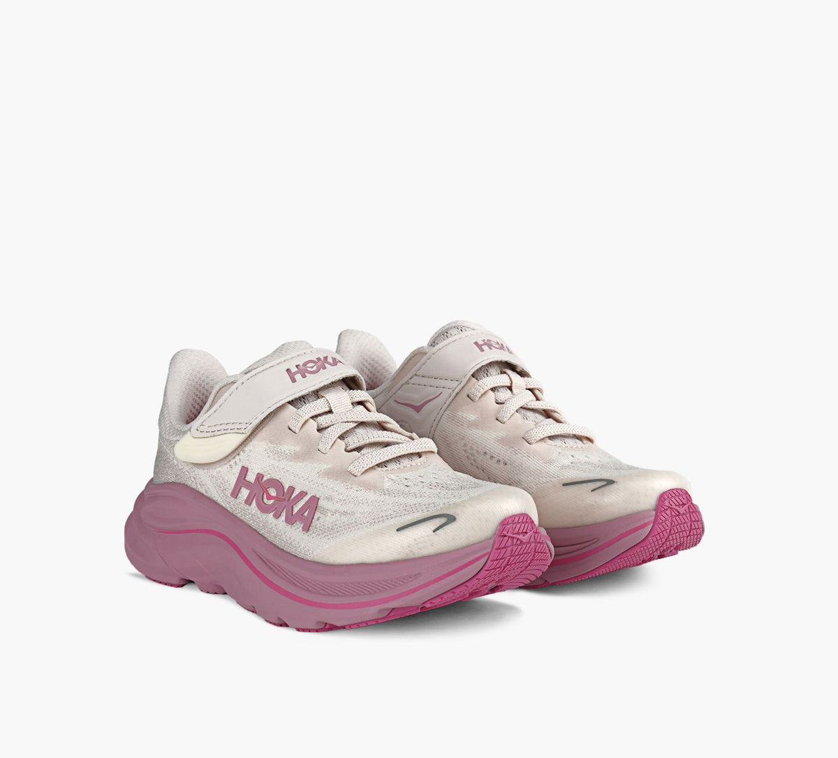HOKA CLIFTON10 en ROSE PALE vue 2