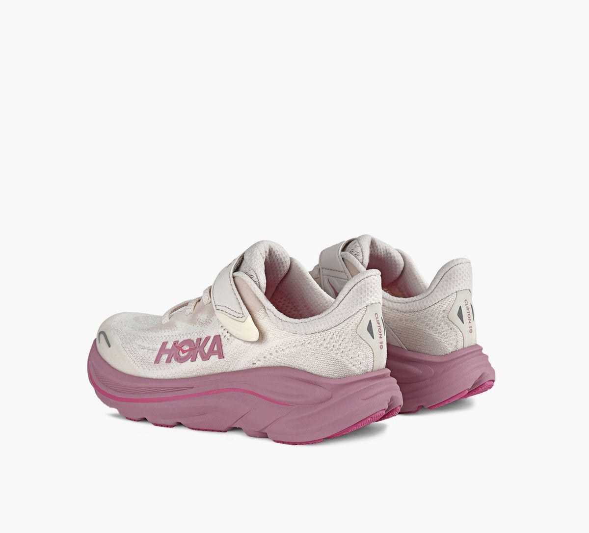 HOKA CLIFTON10 en ROSE PALE vue 3