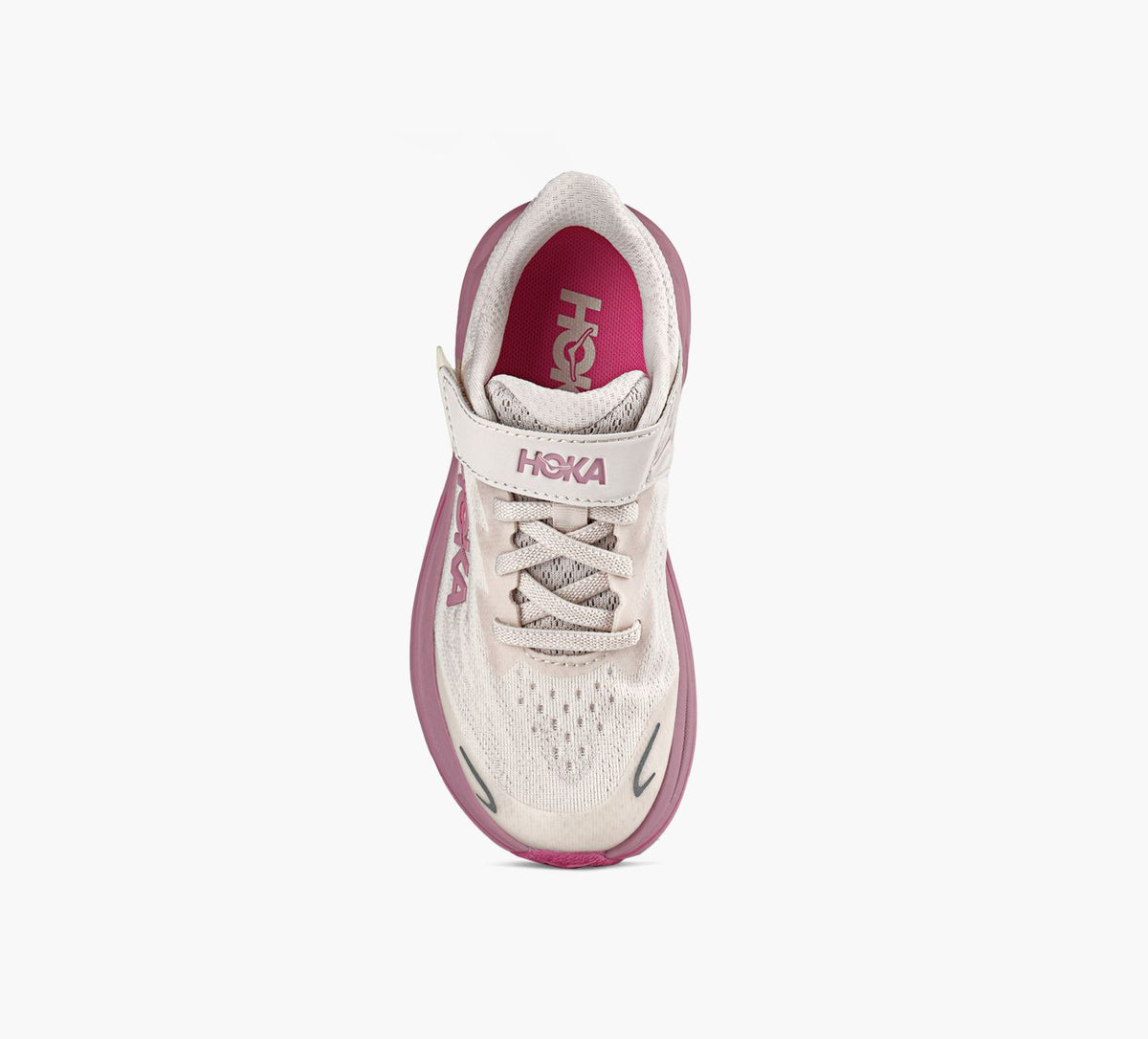 HOKA CLIFTON10 en ROSE PALE vue 1c