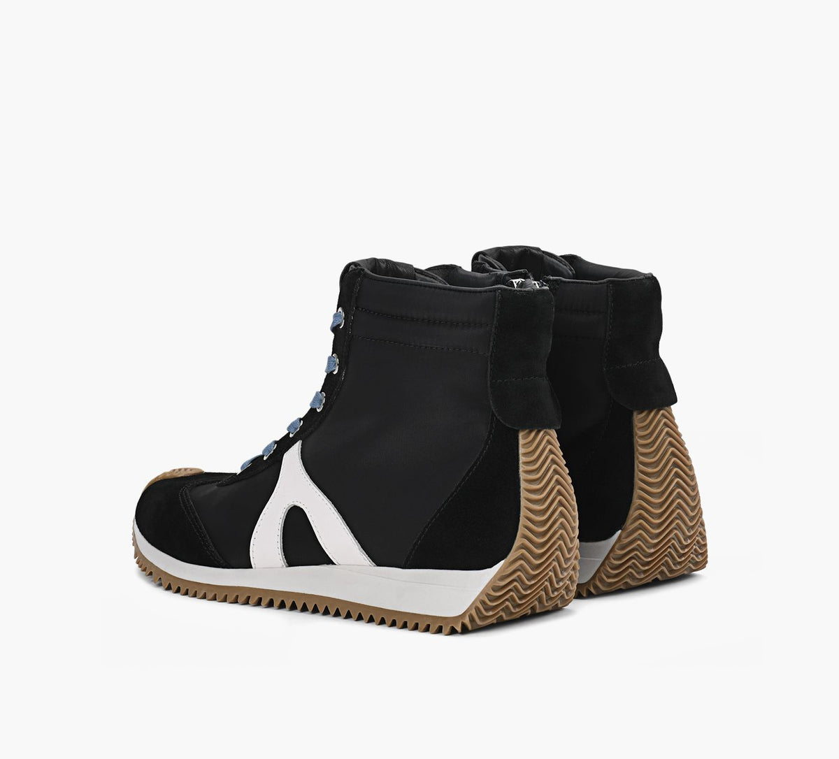 WISHBONE PARISHIGHTOPSNEAKER in BLACK view 3