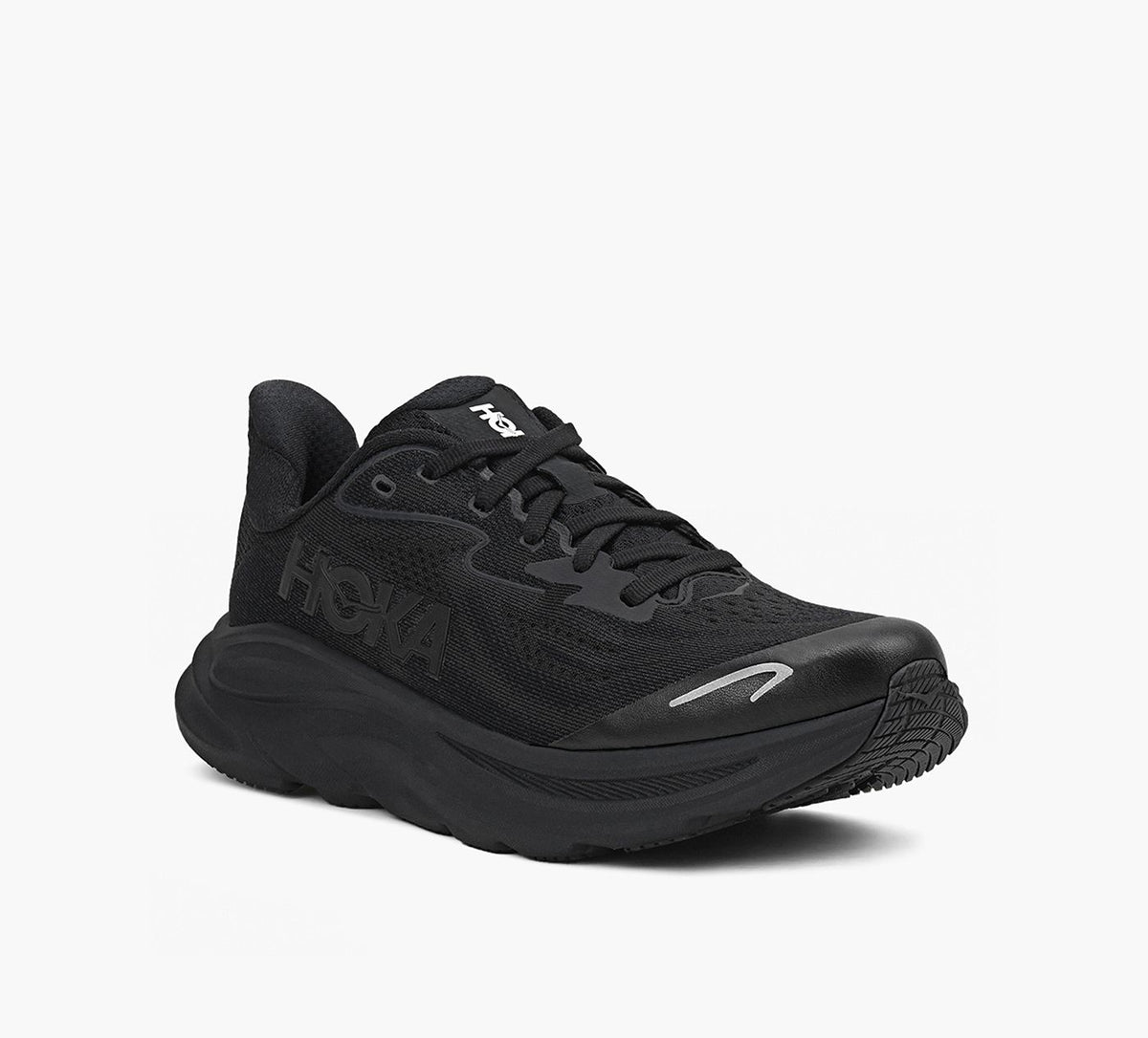 HOKA CLIFTON10 in BLACK view 2