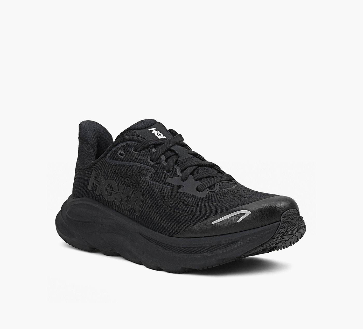 HOKA CLIFTON10 in BLACK view 2