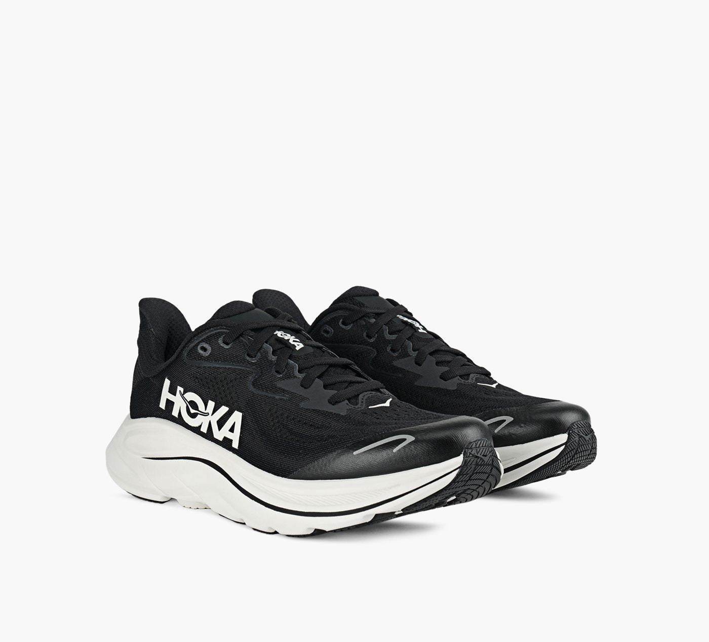 HOKA CLIFTON10 in BLACK view 2