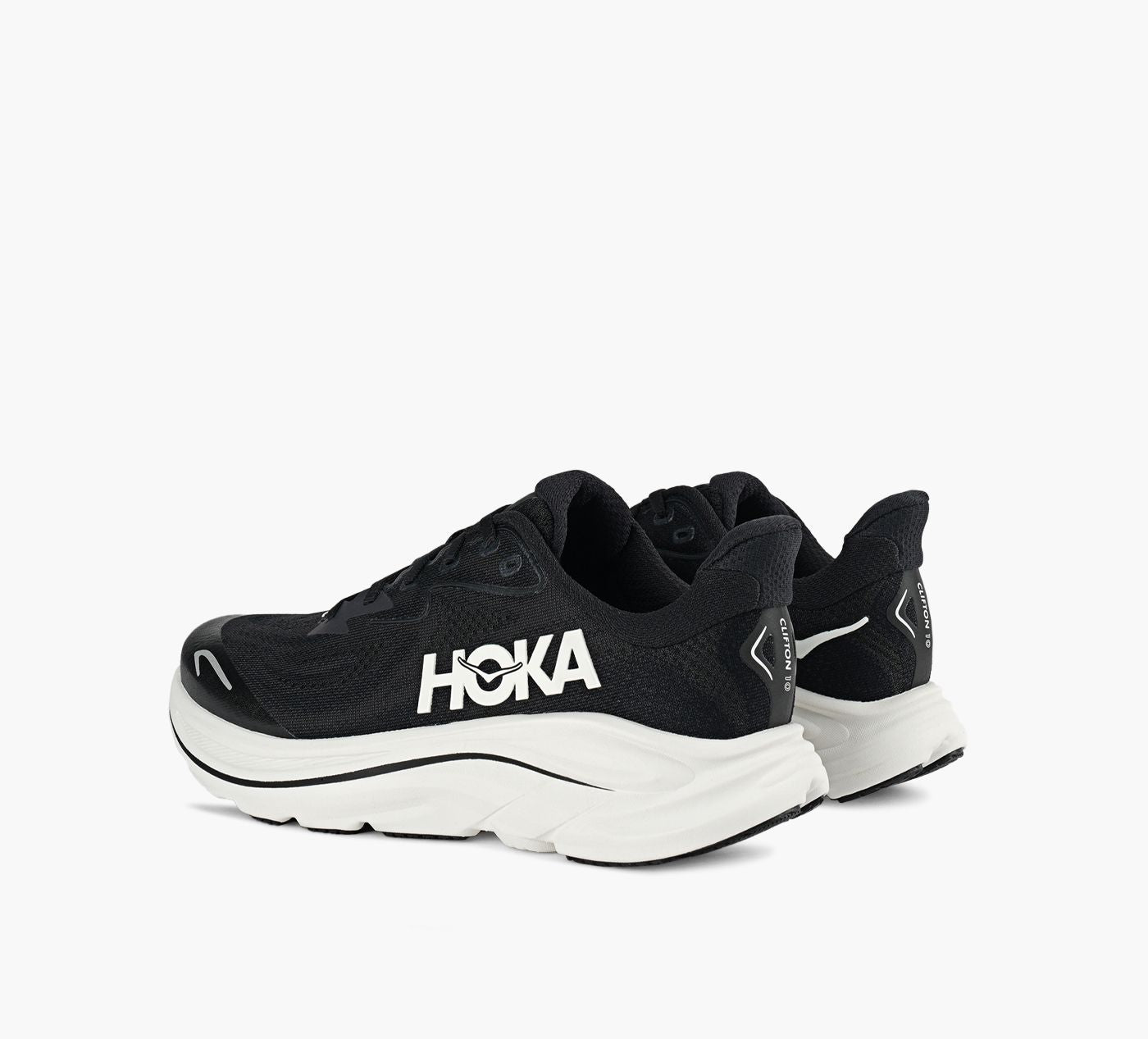 HOKA CLIFTON10 in BLACK view 3