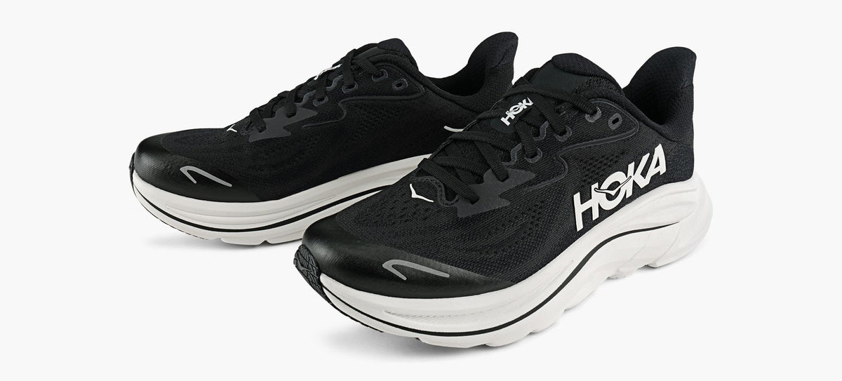 HOKA CLIFTON10 in BLACK view 4
