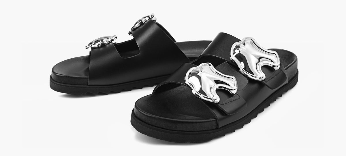 BROWNS COUTURE BAMBOOSLIDE in BLACK view 4