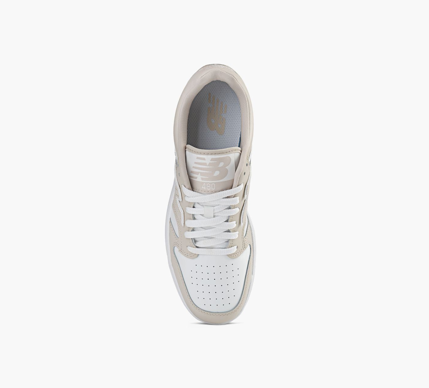 NEW BALANCE 480 en BEIGE vue 1c